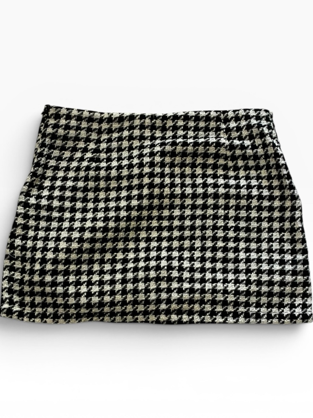 a new day Houndstooth Mini Skirt - Black & White